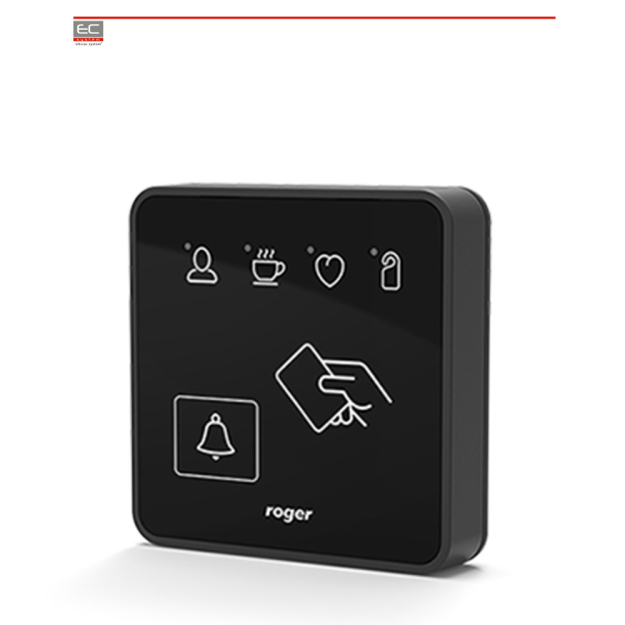 Hotelový prístupový terminál Roger MCT82M-IO-HR EC-22001